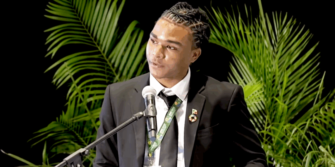 Youth Voices Resonate at Global Sustainable Islands Summit: Aquanjé Robinson Delivers Powerful Call to Action